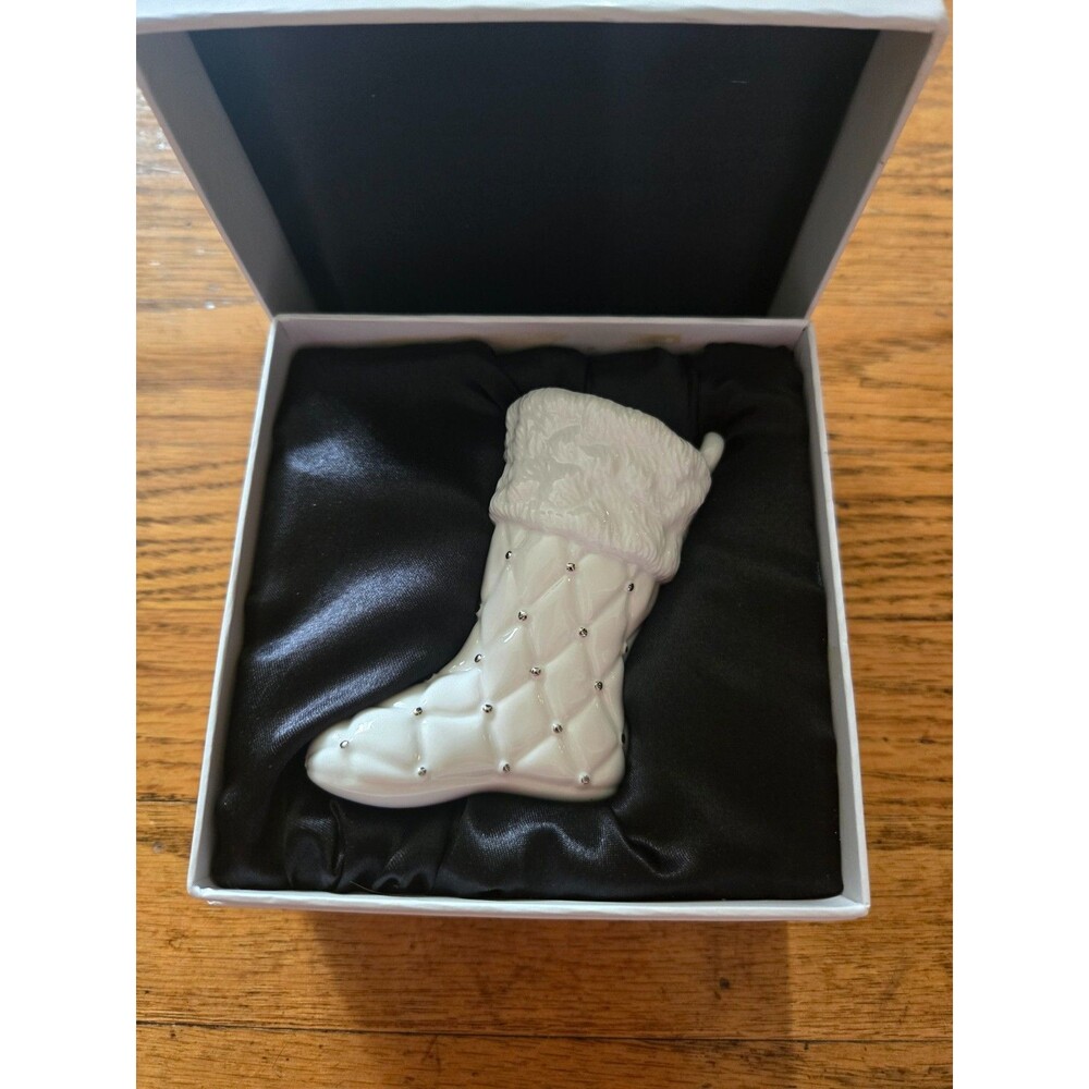 Pandora 2012 Limited Edition Christmas Stocking Boot Ornament Charm with box